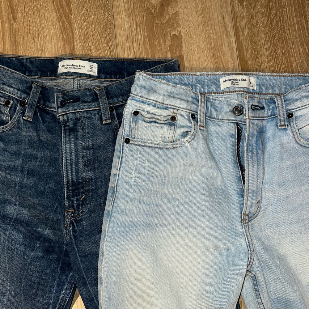 Abercrombie & Fitch High Rise Mom Jean | The Mom High Rise Bundle